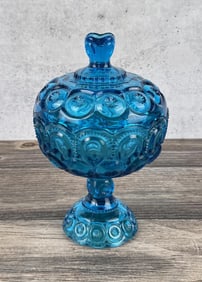 L.E. Smith Moon & Star Candy Dish