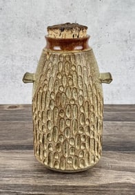 Mid Century Studio Pottery Jar