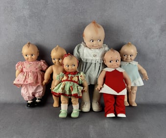 Collection of Cameo Kewpie Dolls