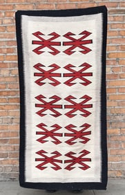 Mexican Navajo Indian Pattern Blanket Rug