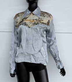 Vintage FSK Japan Silk Shirt