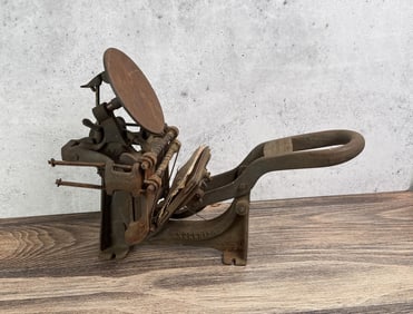 Kelsey Excelsior Tabletop Printing Press 3x5