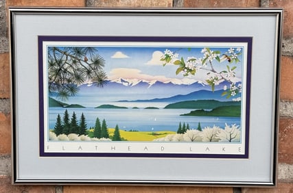 Monte Dolack Flathead Lake Montana Print