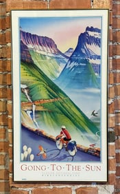 Monte Dolack Going to the Sun Glacier Park Print