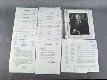 Collection of Political Signed Documents Photos