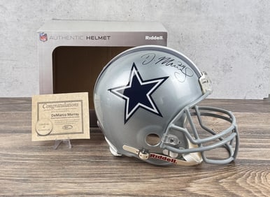 Autographed DeMarco Murray Cowboys Mini Helmet
