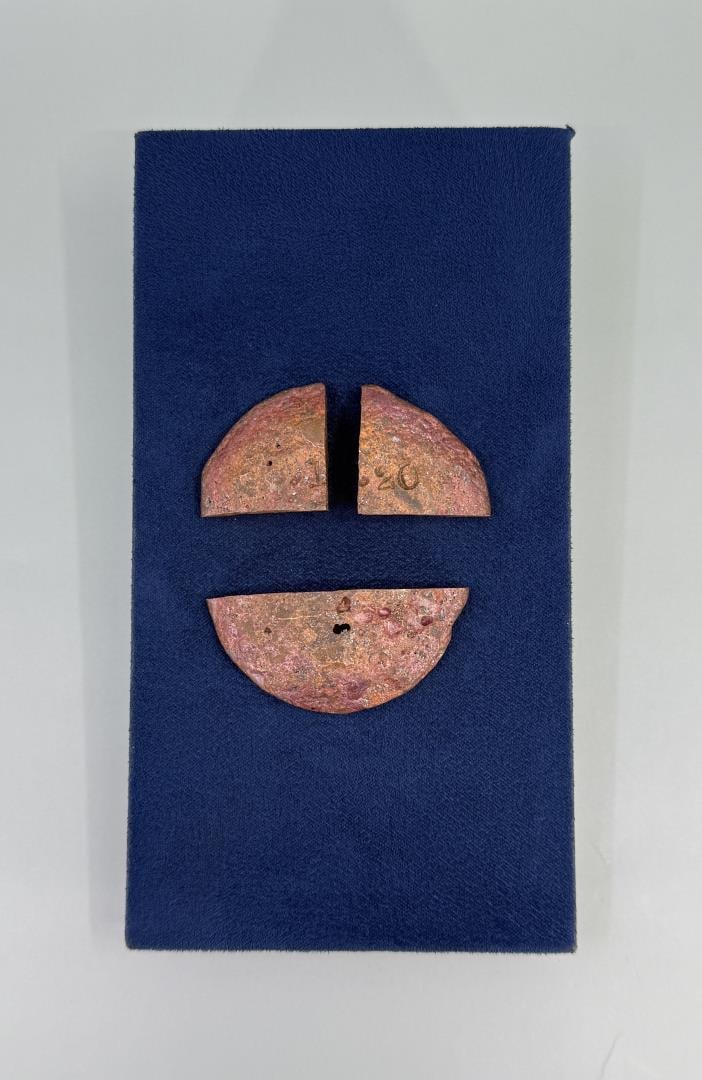 Anaconda Copper Company Montana Ingot: From the Estate of an Anaconda Copper Company Employee. 176.9 grams.