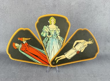 1920s Cort Theater Advertising Fan New York