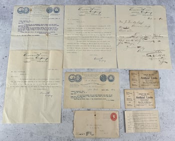 Grouping of Letters Regarding Artificial Limbs