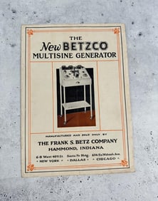 The New Betzco Multisine Generator Catalog