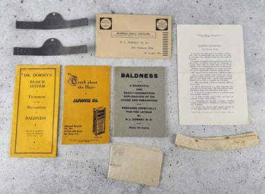 B.L. Dorsey's Block System for Baldness