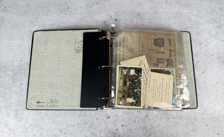 Binder of Antique Medical Ephemera