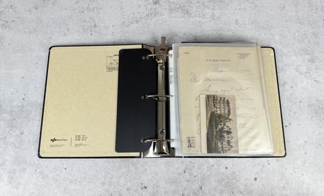 Binder of Antique Medical Ephemera