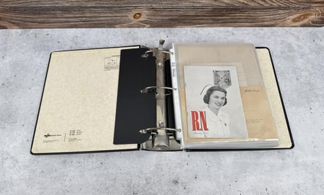Binder of Antique Medical Ephemera