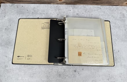 Binder of Antique Medical Ephemera