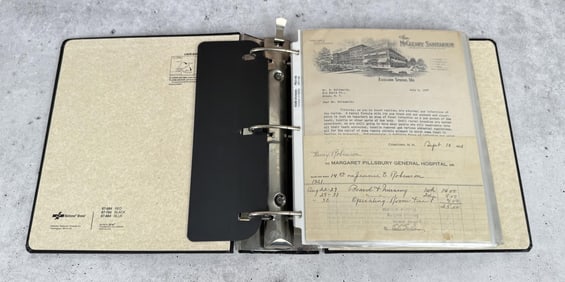 Binder of Antique Medical Ephemera