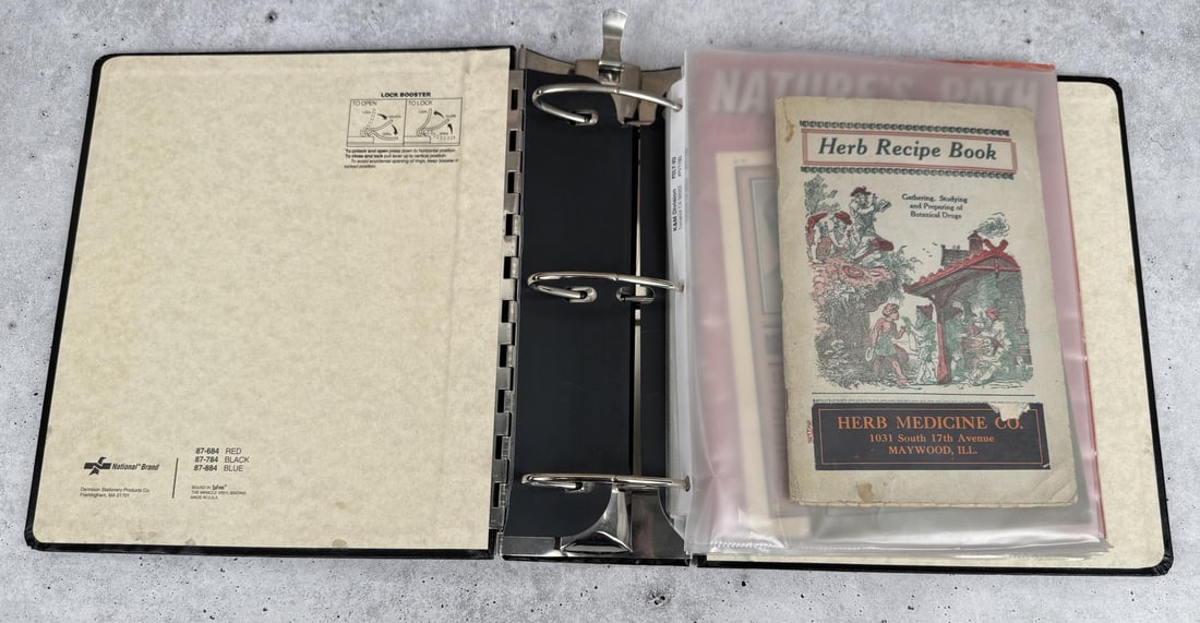 Binder of Antique Medical Ephemera (1 of 15)