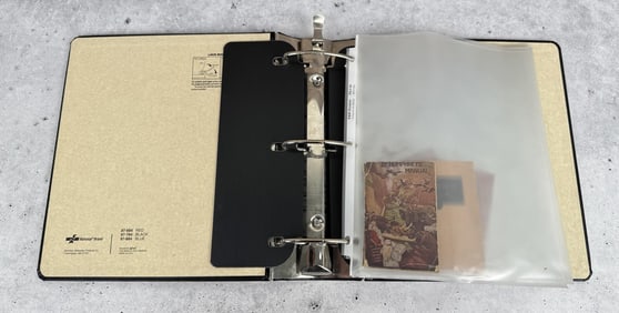 Binder of Antique Medical Ephemera