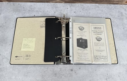 Binder of Antique Medical Ephemera