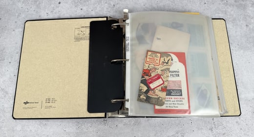 Binder of Antique Medical Ephemera