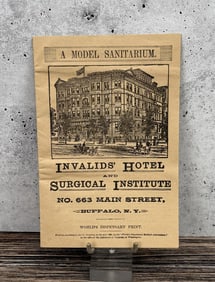 Invalids Hotel and Surgical Institute New York