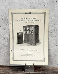 Victor X-Ray Snook Special Apparatus Catalog