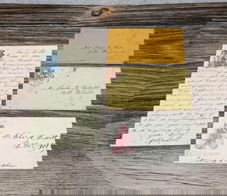 Camp Butler Civil War Letter and Envelopes