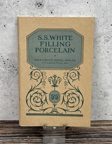 S.S. White Filling Porcelain Dental Catalog