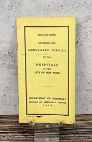 Regulations Governing the Ambulance Service