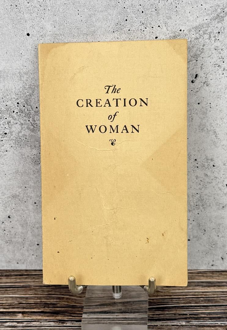 The Creation of Woman Booklet: Early Sex Ed handout.