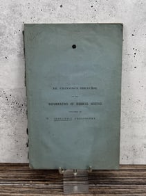 Dr. Channing's Discourse Reformation of Science