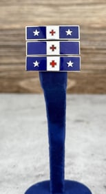WW2 Enamel Red Cross Service Bars
