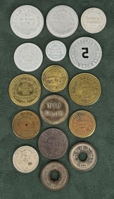 Texas Iowa Oklahoma New York Trade Tokens