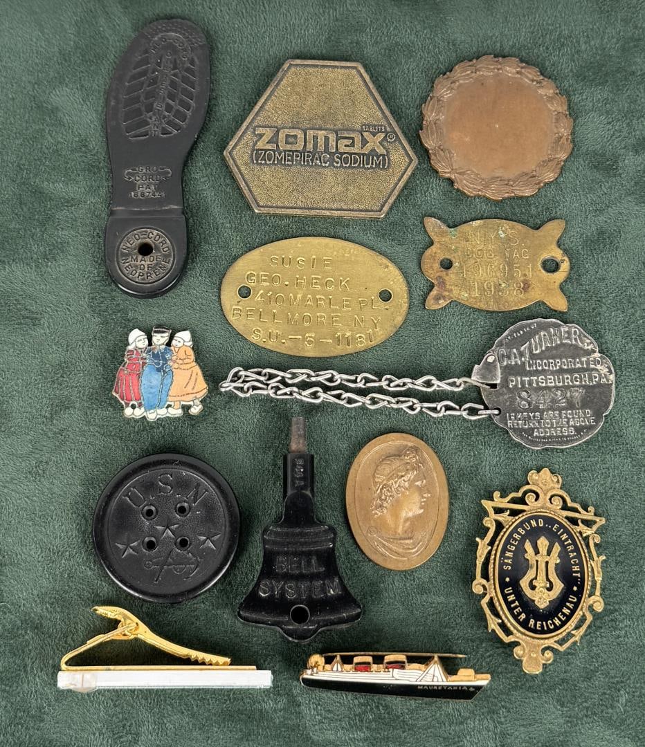 Collection of Trade Tokens Advertising Premiums (1 of 7)