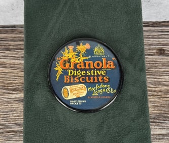 Granola Digestive Biscuits Pocket Mirror