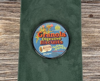 Granola Digestive Biscuits Pocket Mirror