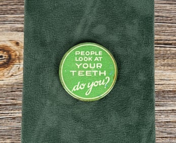 People Look at Your Teeth Pocket Mirror