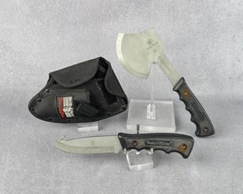 Smith & Wesson Bullseye Hatchet Knife Combo Set