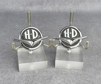 Harley Davidson Fender Medallions