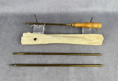Marbles Jointed Brass Cleaning Rod