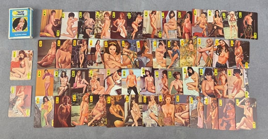 World Beauty Nude Playing Cards