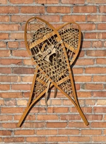 Antique Wood Snowshoes
