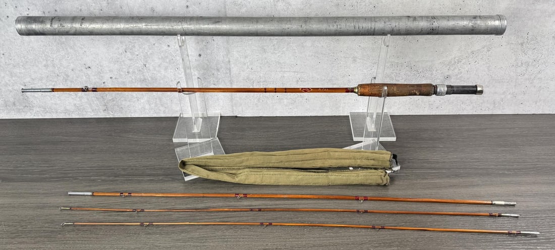 Sport King Bamboo Fly Fishing Rod: 106" long
