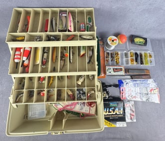 Plano Fishing Tackle Box And Contents