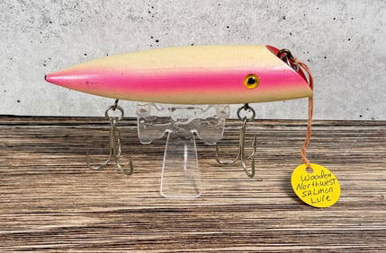 Wood Northwest Salmon Fishing Lure Plug