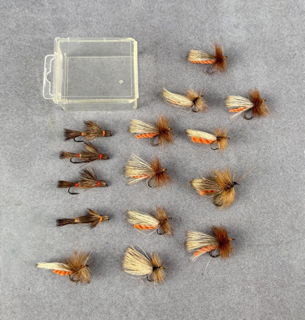 Collection of Montana Trout Fishing Flies: 15 total