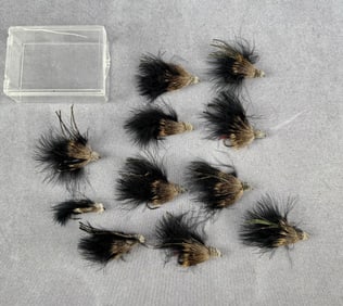 Collection of Montana Trout Fishing Flies