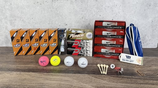 Mixed Lot Of New Golf Balls