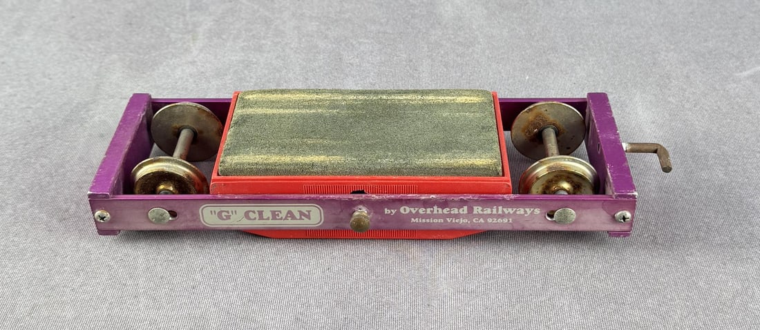 LGB G Scale Track Cleaning Pad No 5004: 10 1/8" long by 3 5/8" wide.