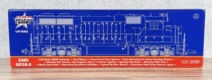 USA Trains GP38-2 Diesel Locomotive 1906